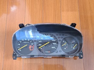 美品！シビックek9 typeR x 後期最終型　純正メーター　走行距離 230，399km 実働車外し　作動確認済