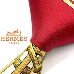 ◆希少◆ HERMES エルメス　ネクタイ　スカーフ柄　ヴィンテージ　高級