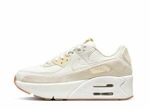 Nike WMNS Air Max 90 LV8 "Sail/Phantom/Light Ore Wood Brown" 24.5cm FD4328-100