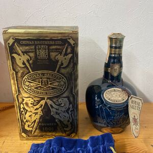 UTT86 Royal Salute ロイヤルサルート 21年 700ml 40度 ブレンデッド スコッチ ウイスキー シーバスリーガル 未開栓 古酒