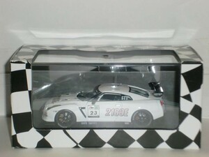 ☆1/43 EBBRO NISSAN NISMO GT-R SUPER TAIKYU 2010 Fuji No.23 白