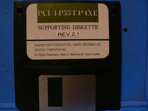 送料最安 94円 FDA11：PCI/I-P55TP4XE　Rev.2.1　サポートFD（BIOSの更新用？）by ASUSTek COMPUTER INC