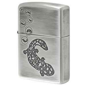 Zippo ジッポライター オオサンショウウオ いきものモチーフ 動物 銀メッキいぶし 80049 プレゼント 贈り物 男性 女性 かわいい メール便可