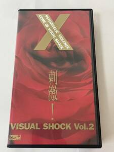 X JAPAN VISUAL SHOCK Vol.２ 刺激 VHS ビデオ 美品