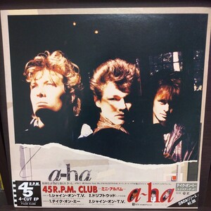 12inch 帯付国内盤/a~ha 45R.P.M.CLUB