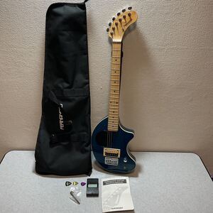 FERNANDES ZO-3GF ゾーさん アンプ内蔵ギター ソフトケース付き/その他部品付き　動作未確認/現状品