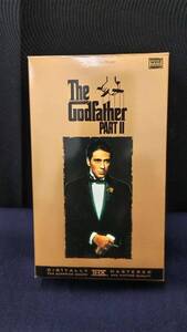 1円～★VHS ビデオテープ The Godfather ゴッドファーザー PARTⅡ 2巻組 フランシス・F・コッポラ監督＆アル・パチーノ 専用ケース付き60