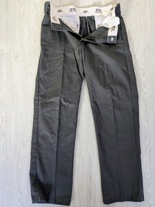 送料無料 ディッキーズ 874 ワークパンツ メンズ DICKIES ORIGINAL FIT 874 WORK PANT チノパン ボトムス 34×32 チャコールグレー