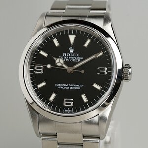 【OH済】1997年 ROLEX ロレックス エクスプローラーI 14270 U番 オンリースイス ポストヴィンテージ 箱ギャラ