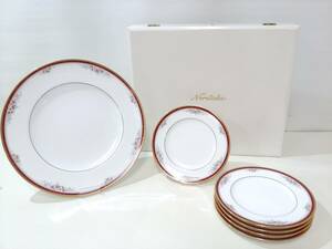 【新品】Noritake ノリタケ VILLA HAVEN ヴィラヘブン パーティーセット Y5352/1545/プレートセット/大皿/小皿×5/取り皿/洋食器/LIA6-8