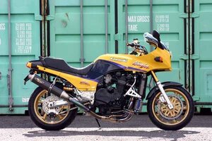 Y★新品NOJIMA ファサームRチタン 4-1SC Ca V （機械曲げ・焼き色なし　カーボンサイレンサー）GPZ900R NTPX604VC