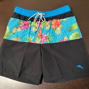 新品TOMMY BAHAMA トミーバハマ スイムパンツ916738 Mサイズ　B K