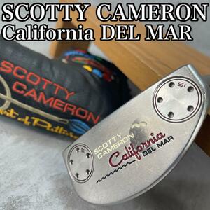 人気 SCOTTY CAMERON スコッティキャメロン メンズゴルフパター California DEL MAR カリフォルニア デルマー タイトリスト 34インチ