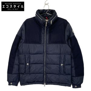 MONCLER モンクレール ネイビー ARCS ダウンジャケット ネイビー 1 ジャケット ナイロン メンズ 中古