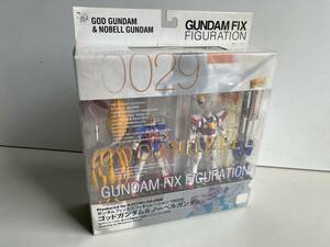 Yt793◆GUNDAM FIX FIGURATION◆フィギュア #0029 機動戦士ガンダム ゴッドガンダム＆ノーベルガンダム GOD GUNDAM ＆ NOBELL 新品 