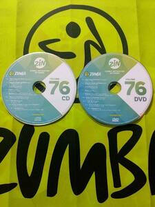 即決！　ZUMBA　ズンバ　ZIN76　CD＆DVD　インストラクター専用