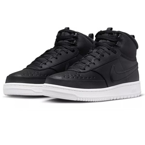 ☆NIKE COURT VISION MID WNTR 黒/黒/淡白 26.0cm ナイキ コート ビジョン ミッド ウインター DR7882-002