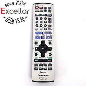 【中古】Panasonic DVDビデオレコーダー用リモコン EUR7721KX0 本体いたみ [管理:1150018584]