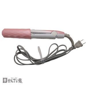 Panasonic パナソニック コンパクトアイロン ミニコテ ヘアアイロン EH-HV12 ピンク調 2015年製 簡易通電確認済み 現状販売品