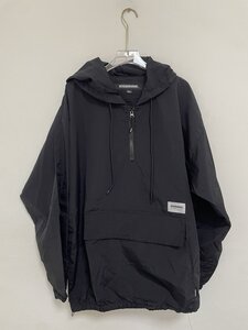 NEIGHBORHOOD ネイバーフッド 22AW 222TSNH-JKMO2 ANIORAK JK ロゴ プリント アノラック パーカ ジャケット Mサイズ 希少