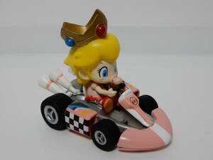 送料200円～ 中古 マリオカート【ベビィピーチ】チョロＱ プルバックカー フィギュア　ミニカー