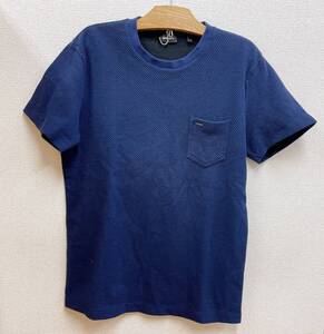 【DIESEL ディーゼル Tシャツ】メンズファッション/トップス/シャツ/カットソー/紺/青/カジュアル/Sサイズ/S67-092