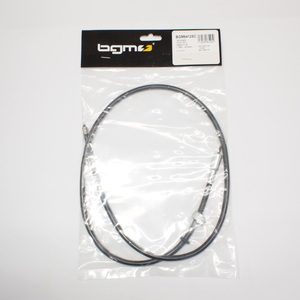 Speedo cable -BGM ORIGINAL- Vespa PX black P系スピードメーターケーブル P200E P150X P125X PX200E PX150E PX125E 1980-1983年 ワイヤー