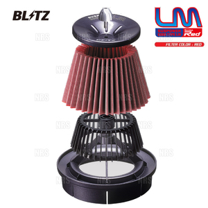 BLITZ ブリッツ サスパワー コアタイプLM-RED (レッド) マークX GRX120/GRX121/GRX125 3GR-FSE/4GR-FSE 2004/11～2006/10 (59141