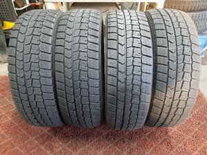 CF6664■185/60R15 84Q　4本価格　DUNLOP WINTER MAXX 02　送料無料 冬 ’23年 8分山 ヤリス ヴィッツ フィット シャトル インサイト