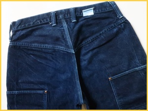 即決★TENDER Co. 132D 英国製 ジーンズ デニム パンツ ワイド ストレート テンダー ウォード染め William Kroll ウィリアムクロール 3