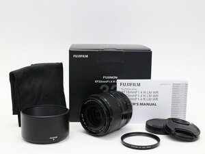 ●○【美品・元箱付】FUJIFILM XF 33mm F1.4 R LM WR カメラレンズ 標準 単焦点 Xマウント 富士フィルム○●028412002m○●