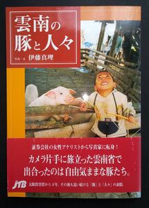 珍書・初版「雲南の豚と人々」伊藤真理・JTBの単行本