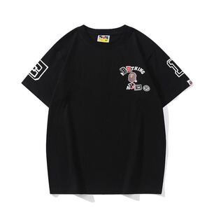 【人気デザイン】a bathing ape tシャツ アベイシングエイプ bape T半袖 メンズ レディース 男女兼用