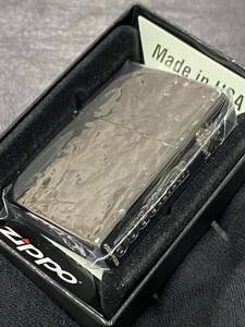 zippo ジャグラー ブラック シルバー ハンマートーン 3面刻印 希少モデル 2021年製 GO GO CHANCE JUGGLER ケース 保証書付き 