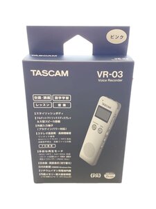 TASCAM◆ICレコーダー/VR-03 P//