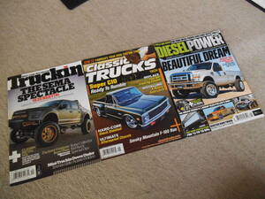 Truckin classic trucks dieselpower US雑誌 トラッキン エアサス チャネリング ボディードロップ シボレー カスタム usマガジン ビレット