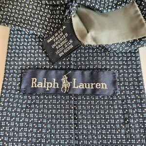 RALPH LAUREN（ ラルフローレン)紺点々ネクタイ