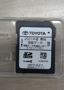 トヨタ純正ナビ SDカード NSZT−W62G ／ NSZT−Y62G 2021年度 春版 