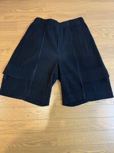 HOMME PLISSE ISSEY MIYAKE オム プリッセ イッセイ ミヤケ MONTHLY COLOR JUNE HP41JF172 CARGO カーゴ プリーツ ショートパンツ 3 未使用