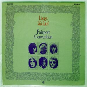 米 FAIRPORT CONVENTION/LIEGE & LIEF/A&M SP4257 LP