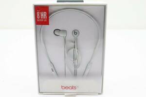 52JY☆beats by dr.dre BeatsX ワイヤレスイヤフォン マットシルバー Bluetooth 動作未確認 現状品