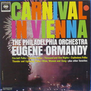 LP RARE 希少盤　即決 EUGENE ORMANDY オーマンディ CARNIVAL IN VIENNA