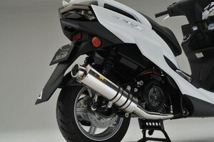 【送料無料】Realize シグナスX バイクマフラー 4型 5型 EBJ-SEA5J 2BJ-SED8J 22Racing ステンレス マフラー リアライズ 340-009-00