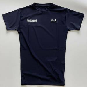 アンダーアーマー コンプレッション 半袖 ネイビーサイズ MD トレーニング UNDER ARMOUR