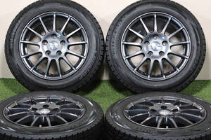 ＜バリ溝スタッドレス＞IRVINE 15in 6J+45 PCD112 ダンロップ ウィンターマックスWM02 175/65R15 MINI F55/F56/F57 ミニクーパー サイズ