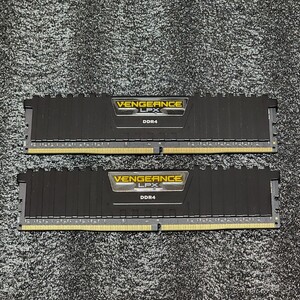 CORSAIR VENGEANCE LPX DDR4-3000MHz 16GB (8GB×2枚キット) CMK16GX4M2B3000C15 動作確認済み デスクトップ用 PCメモリ 