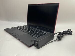 ★1円スタート★第8世代★富士通 LIFEBOOK U939B Core i5 8365U 8GB SSD新品 256GB Win10 Pro★AC付★