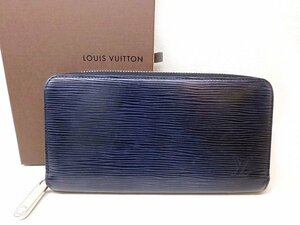 ヴィトン M60072 ジッピーウォレット 財布 ■ エピ ノワール ラウンドファスナー CA4170 □ LOUIS VUITTON 6F