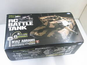 ■東京マルイ■　1/24 ラジオコントロール バトルタンク　RC BATTLETANK　M1A2 ABRAMS　/　エイブラムス　砂漠迷彩仕様　/ 現状 ジャンク