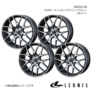 LEONIS/NAVIA 06 レガシィツーリングワゴン BP系 アルミホイール4本セット【17×7.0J 5-100 INSET47 MGMC】0037612